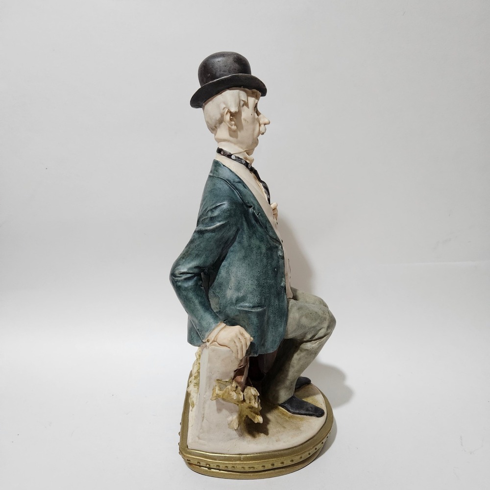 Giuseppe Cappe Doctor Figurine Capodimonte Sculpture Porcelain Statue Italy Art - Picture 2 of 7